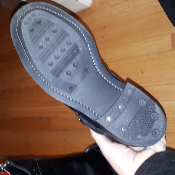 Lewis Leathers motorcycle boots black size 7 nwot - Picture 7 of 7